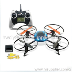 6044 -2.4G 4CH 3D RC flying UFO with LCD transmitter,remote helicopter