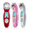 LCD Photon 3MHz Ultrasonic Sonic Ion Skin Rejuvenation Face Massager with 630nm - 465nm LED