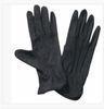 Custom Black Cotton Hand Gloves With PVC Dots On Palm For Automotive Manufacturing