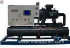 Low Temperature Water Cooled Screw Chillers Condensing Unit For Cold Storage