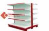 retail metal double Gondola Shelving 0.7 - 1.5mm Thickness