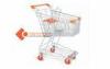 Small orange color Cold steel Shopping carts Asian design