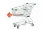 125L Baby Seat Store Supermarket Shopping Cart 50-80Kgs IOS CE SGS