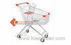 80L Small European Wire cold metal Shopping Cart / Trolleys