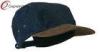 Denim Adjustable 4 Panel Fitted Baseball Hats with Pure Polyester