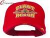 Red FIRST RECON Embroidered Military Baseball Hats with Velcro