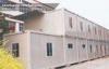 20ft dormitory container house with EPS sandwich panel and aluminum sliding window