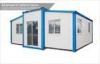 Prefab Modular Folding Container House for Hotel / Economic Staff Dormitory