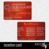 Plastic Dual Interface PVC Smart Card Offset Printing Gold Hot Stamping