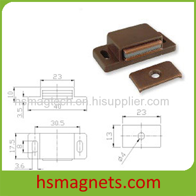 Cupboard Magnetic Catch Magnetic Door Stopper Block Neodymium Magnet
