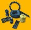 HD1880 Kato Excavator Undercarriage Parts , Customized Excavator Accessories