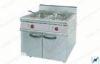 Electric Deep Fryer With Double Tank Basket , commercial kitchen equipment