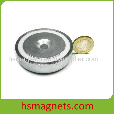 N42 Sintered Countersunk Pot Magnet for Sale