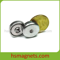 Customized N38 Countersunk Neodymium Ring Pot Magnets