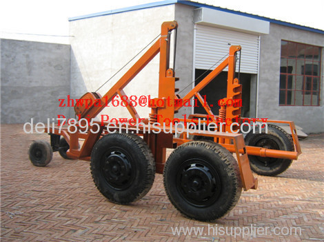 Pulley Carrier Trailer Pulley Trailer Cable Trailer Drum Trailer