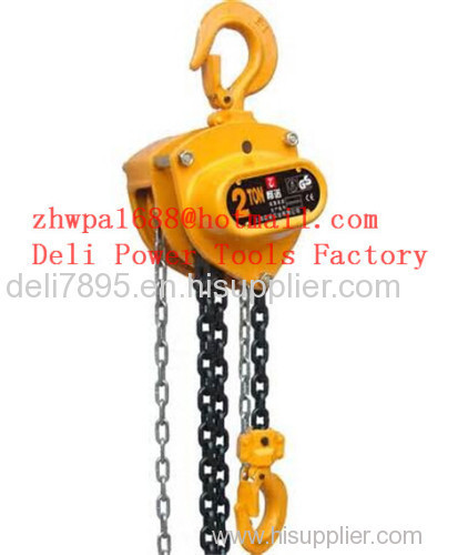 Hand Chain Hoist Hand Chain Block Manual Chain Block