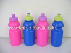 Plastic kids water bottle 250ml in display box packing