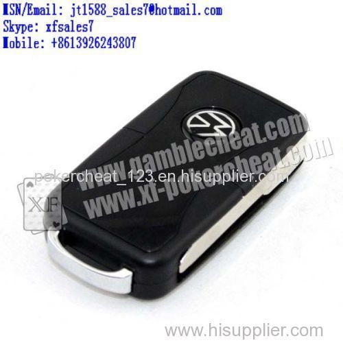 XF brand new car key IR camera for marked cards and poker analyzer /poker cheat/contact lens