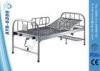 Detachable Manual Single Shake Stainless Steel Hospital Bed With Footboard