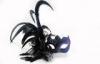 Mardi Gras Feather Masquerade Masks / Eye Masks Fancy Dress 15&quot;