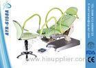Green Stainless Steel Electric Gynecology Examination Chair For Hospital