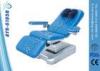 Back Section Adjustable Dialysis Chairs Blood Donation Chair With Music Pillow