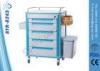 Hospital Medicine Drugs Distribution Trolley With Inner Divided