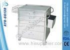 All Drawers Design Hospital Medical Trolleys Anesthesia Trolley Medical Instrument