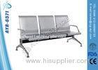 Mesh Seat Back Hospital Bed Accessories Stainless Steel Waiting Chair