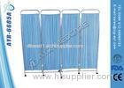 Four Folds Stainless Steel Hospital Accessories For Patient Bed