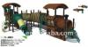 outdoor slide-train playground (CE approvaed)