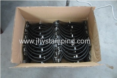 pipe clamp with rubber