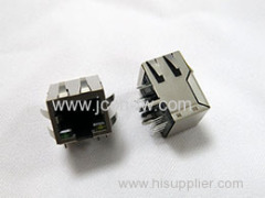 RJ45 8P8C SIDE ENTRY Magnetic (10/100/1000)