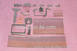 Stamping parts and plastic injection
