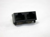 1x2 ports RJ45 Modular Jack