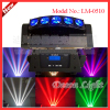 5pcs 10W cree led RGBW 4IN1 or white beam moving head light