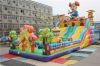 Most fun Playground Commercial children commercial inflatable castle slide kids