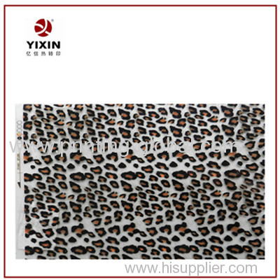 Hot sale leather animal print heat transfer film with good quality in China