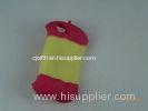 Embossed Debossed Silicone Phone Cases Yellow Red For 7 / 8 / 10.1 Inch Tablet PC