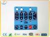 Graphic Membrane Switch Overlays / Panels , RoHS Membrane Labels With 6 Colors