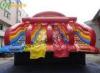 Jungle Animals PVC Tarpaulin Commercial Inflatable Slide for Water Pool In Summer 10x7x6m