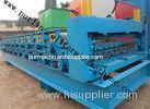 High Efficiency Double Layer Cold Roll Forming Machine for Roofing Tile / Wall Panel