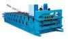 Metal Glazed Roof Cap Ridge Roll Forming Machine for Ridge Sheet / Corrugated Sheet