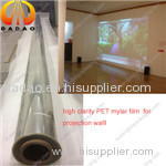 super width PET projection film