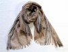 Polyester woven scarf for Autumn