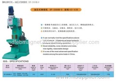 Oil Pressure Rivet Machine