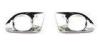 ABS Chrome Replacement Headlight Covers for Lexus RX270 / RX350 / RX450