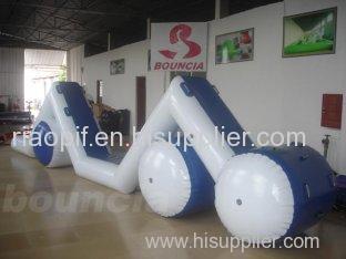 Inflatable Water Sports Slides with Reinforced Strips for Pools