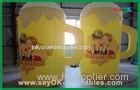 Outdoor Custom Inflatable Products Giant Inflatable Cup For Advertising