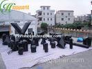 Attractive Cool Black Speedball Inflatable Bunkers For Indoor Paintball Field